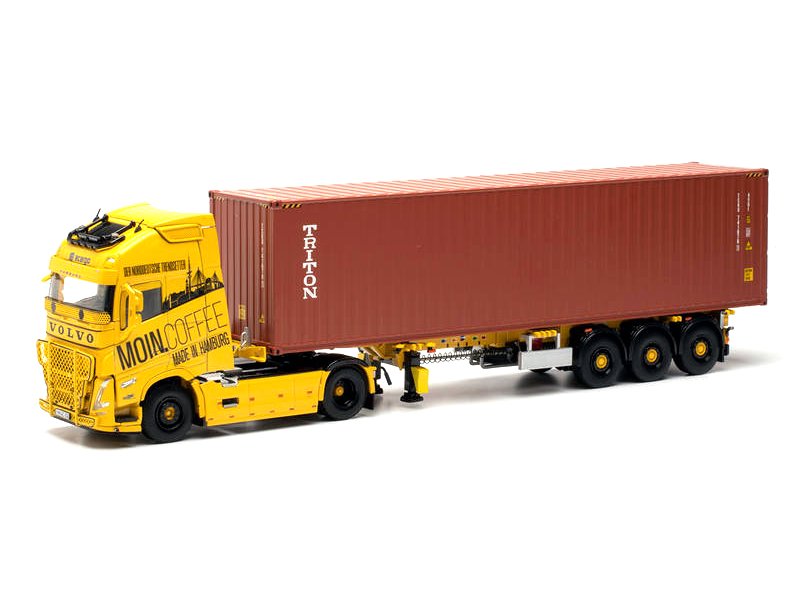 Herpa 1:50 VOLVO FH GL. XL 20 Container-Sattelzug „acargo Moincoffee / Triton“ 071673
