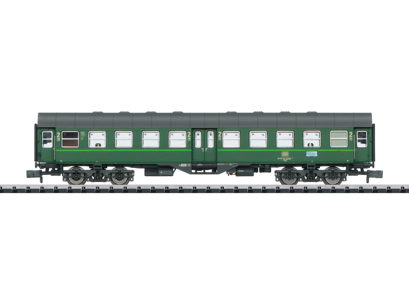 Minitrix Personenwagen Umbauwagen 2. Klasse DB Ep. IV 18453
