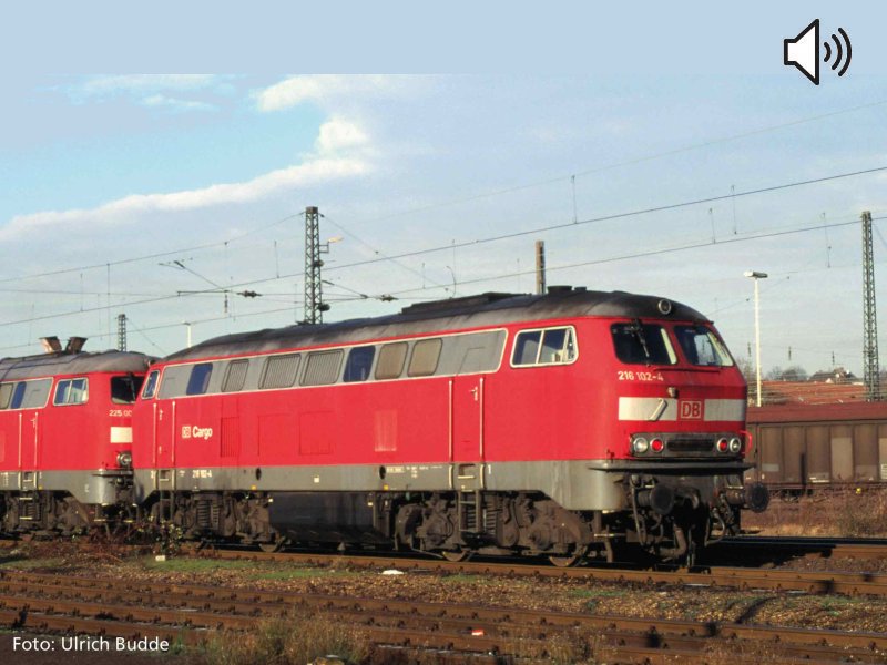 Piko Diesellokomotive BR V 160 / 216 DB Cargo Ep. VI mit Sound 40531