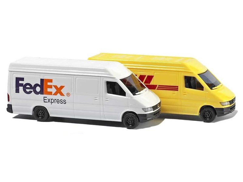 Busch MB Sprinter Transporter DHL FedEx Spur N 1:160