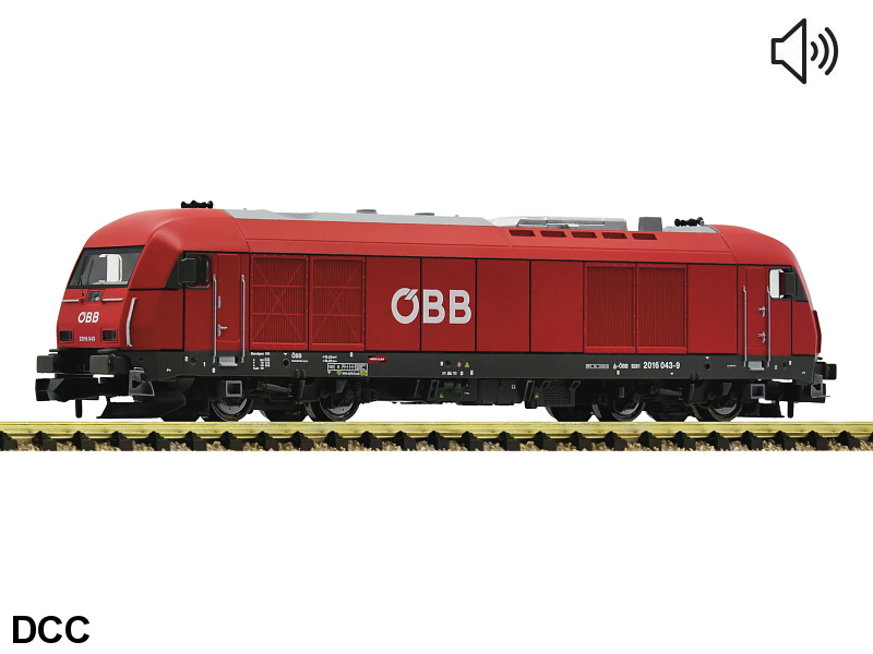 Fleischmann N Diesellokomotive BR Rh 2016 ÖBB Epoche VI DCC digital + Sound 7370012