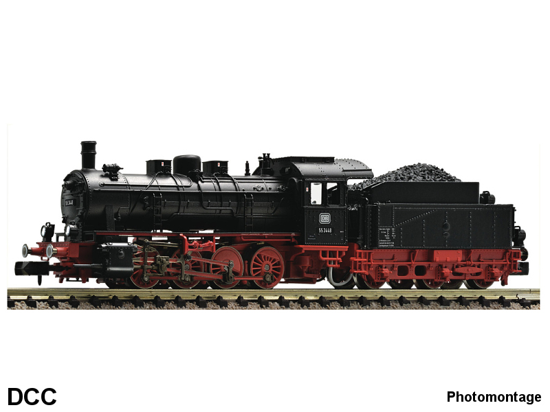 Fleischmann N Dampflokomotive BR 55 DB Epoche III DCC digital 781390